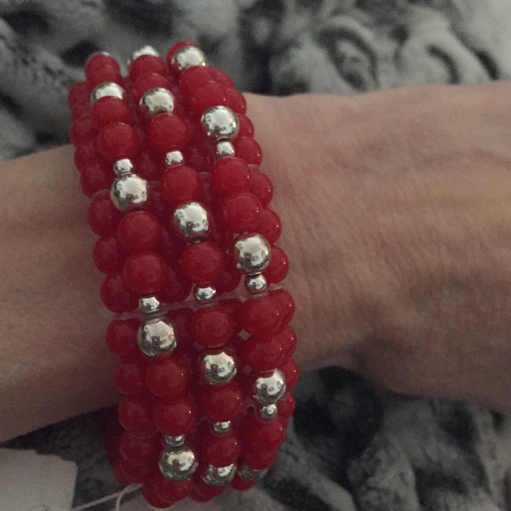 Red beaded Bracelet